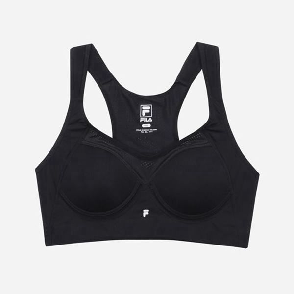 Bralettes Fila Mujer Negras - Performance - España 074153QBX